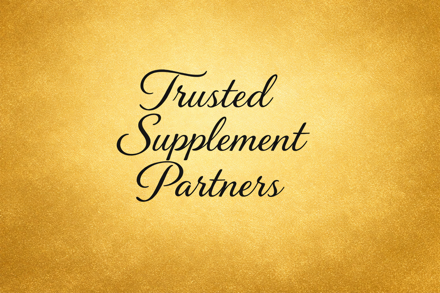 Trusted Supplement Partners