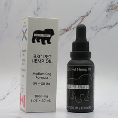 BSC Medium Dog Hemp Oil 1000mg