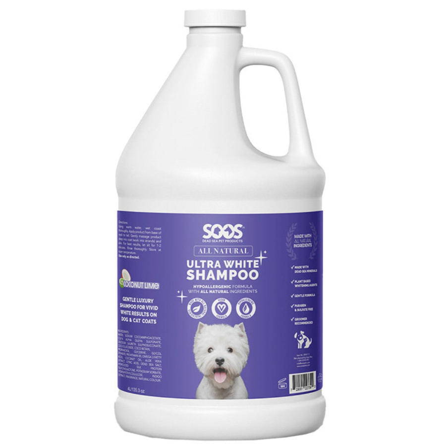 SOOS Ultra White Shampoo (Hypoallergenic Formula)