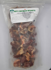 Raw Chicken Hearts (1lb)
