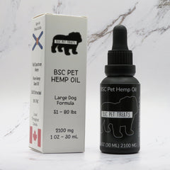 BSC Large Dog Hemp Oil 2100mg