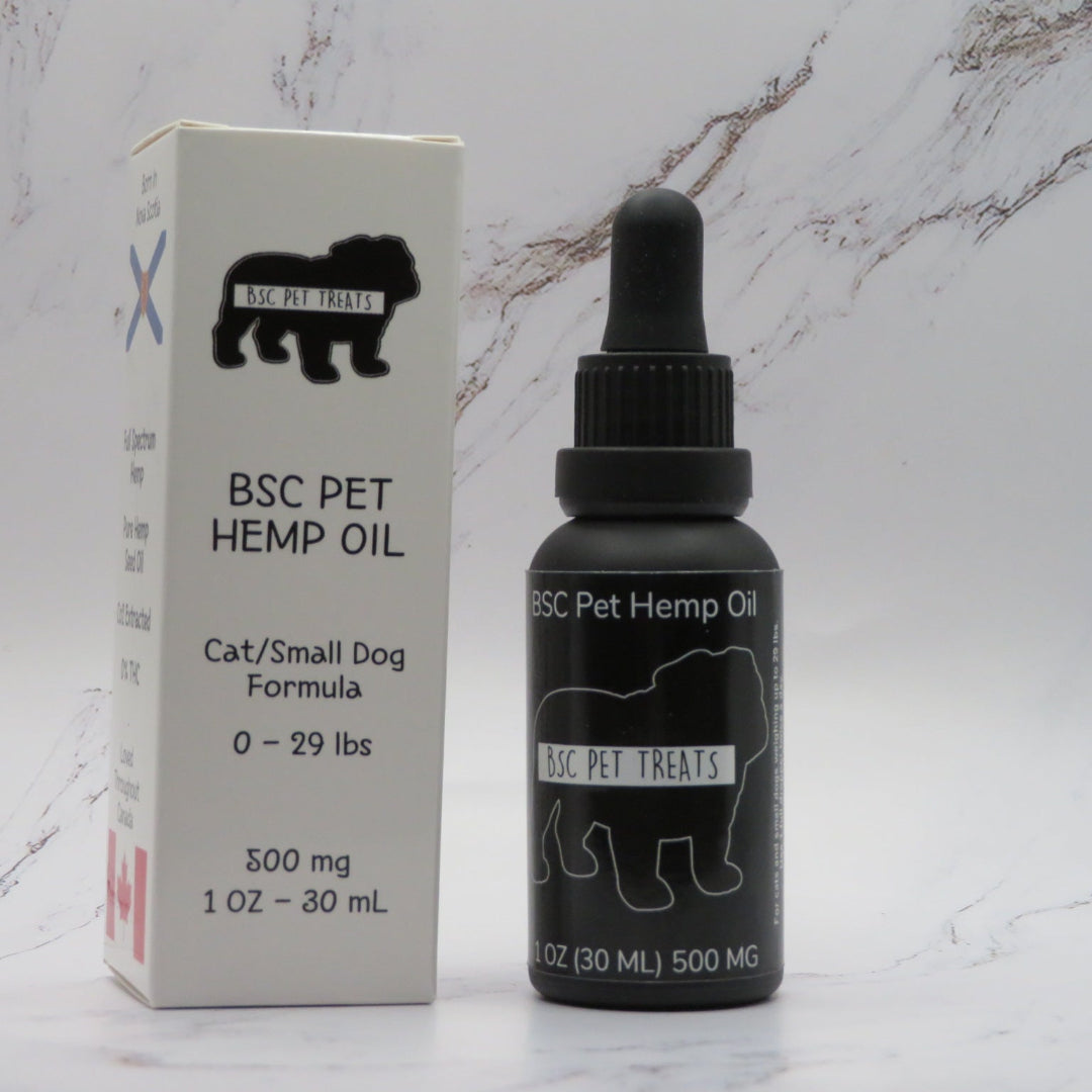 BSC Cat and Small Dog Hemp Oil 500mg