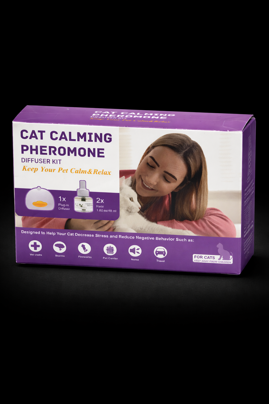 Cat Calming Pheromone Diffuser Kit