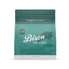 Green Juju Freeze Dried Raw Diet - Bison Recipe (397g)