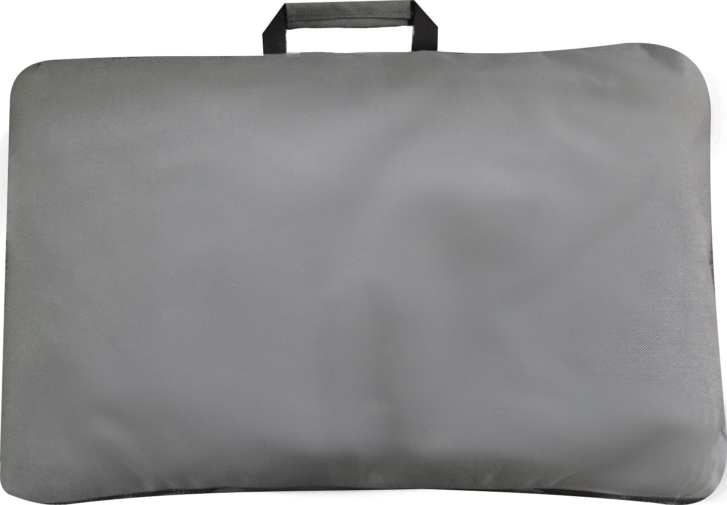 Rear seat cover with integrated storage bag that you can't lose