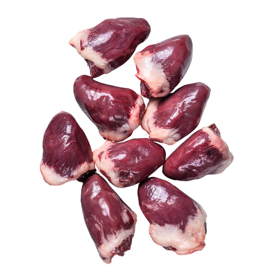 Raw Duck Heart (3lb)