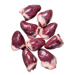 Raw Duck Heart (3lb)