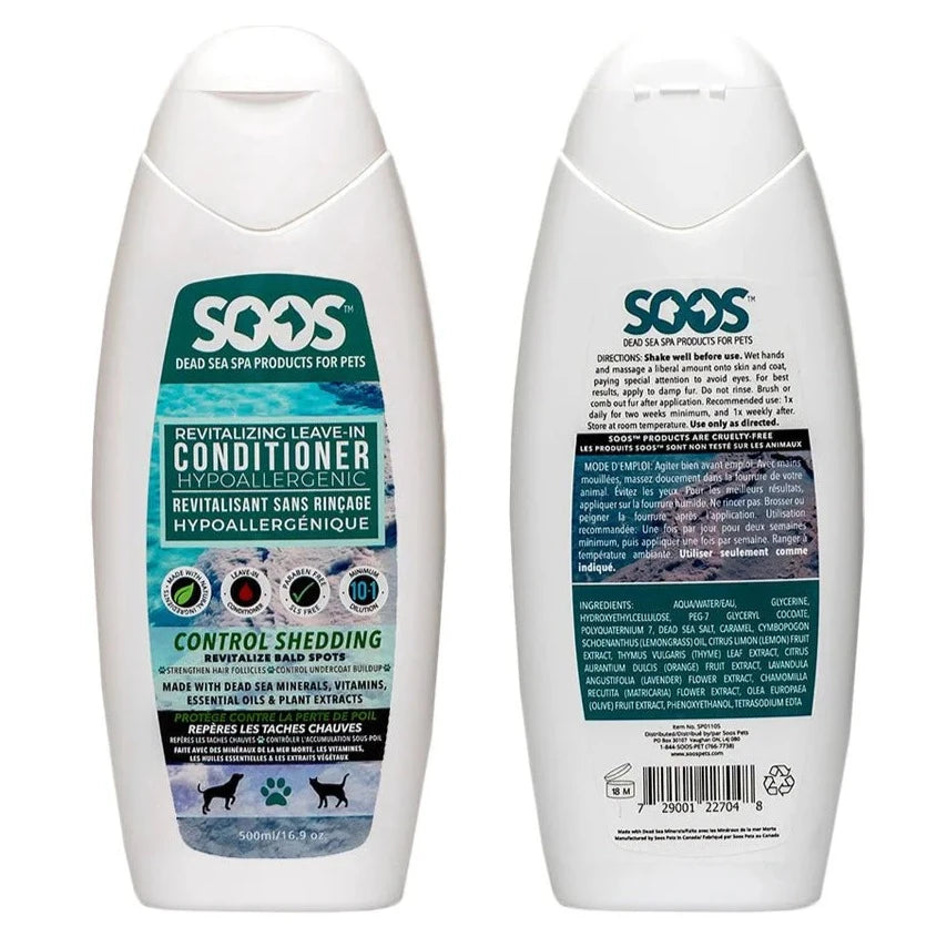 SOOS Revitalizing Leave-In Conditioner (Hypoallergenic Formula)