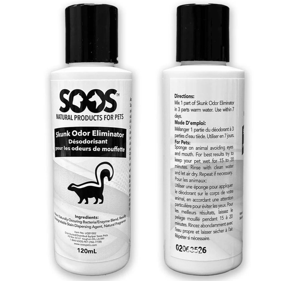 SOOS Skunk Odor Eliminator (120ml)