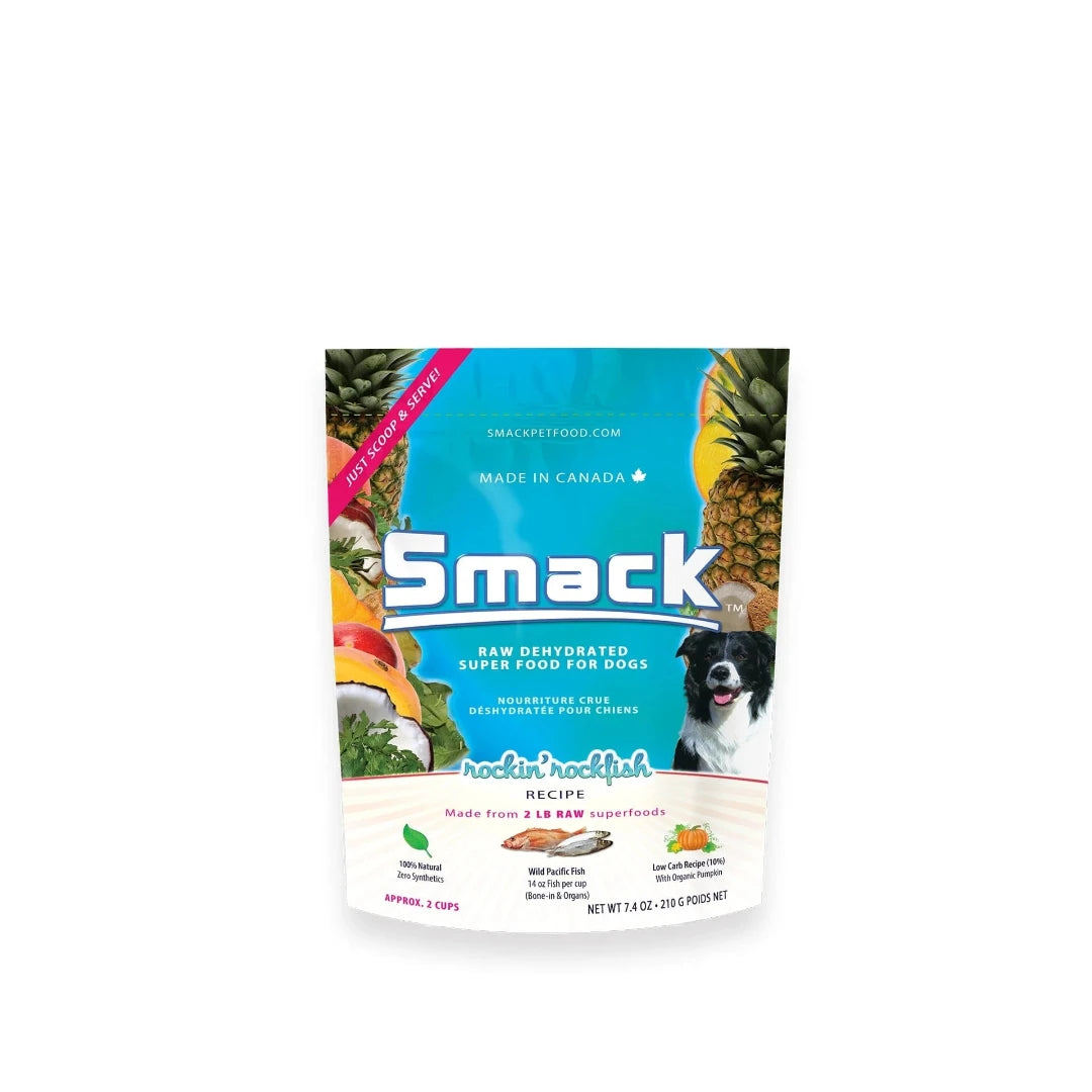 Smack Dehydrated Dog Food - Rockin' Rockfish