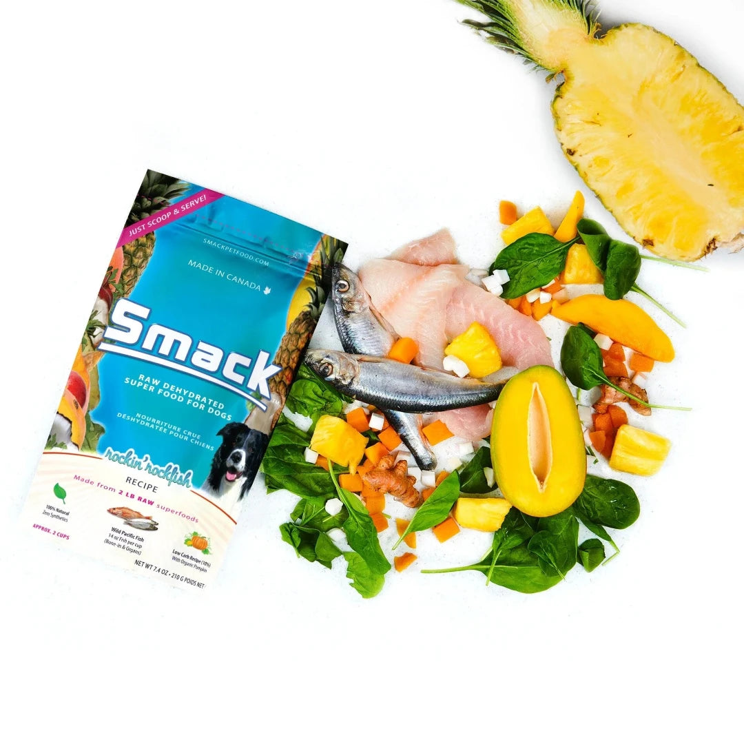 Smack Dehydrated Dog Food - Rockin' Rockfish