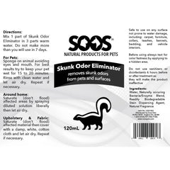 SOOS Skunk Odor Eliminator (120ml)